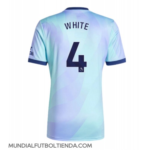 Camiseta Arsenal Ben White #4 Tercera Equipación Replica 2024-25 mangas cortas